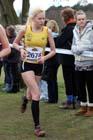 Elizabeth Wood in the Under-20 Women, McCain Inter Counties Cross Country, Cofton Park, Birmingham.